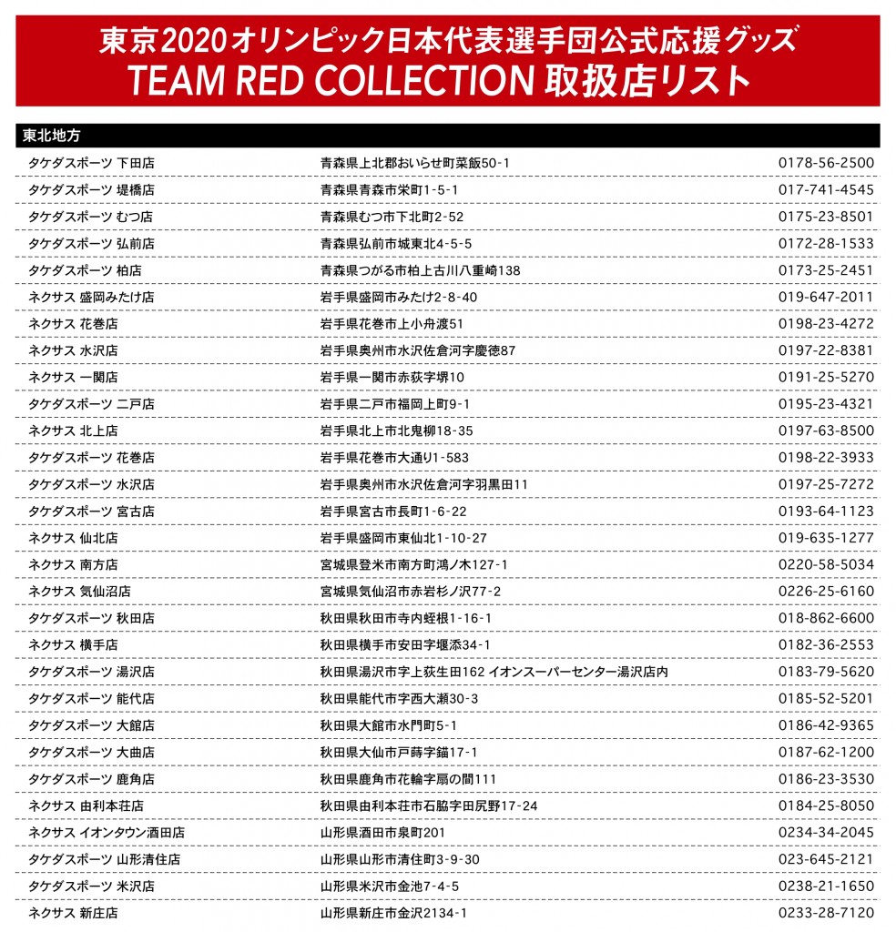 ネクサス店舗一覧